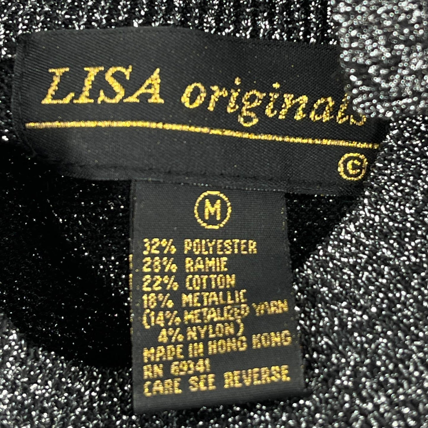 Vintage 90s Metallic Silver Sleeveless Sweater Dress Midi Lisa Originals Size M