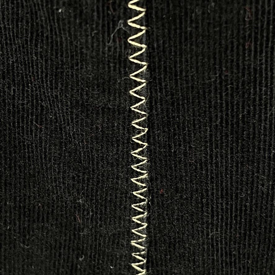 Vintage 90s Black Corduroy Skirt Volup Knee Length Casual Corner Annex Size 18W