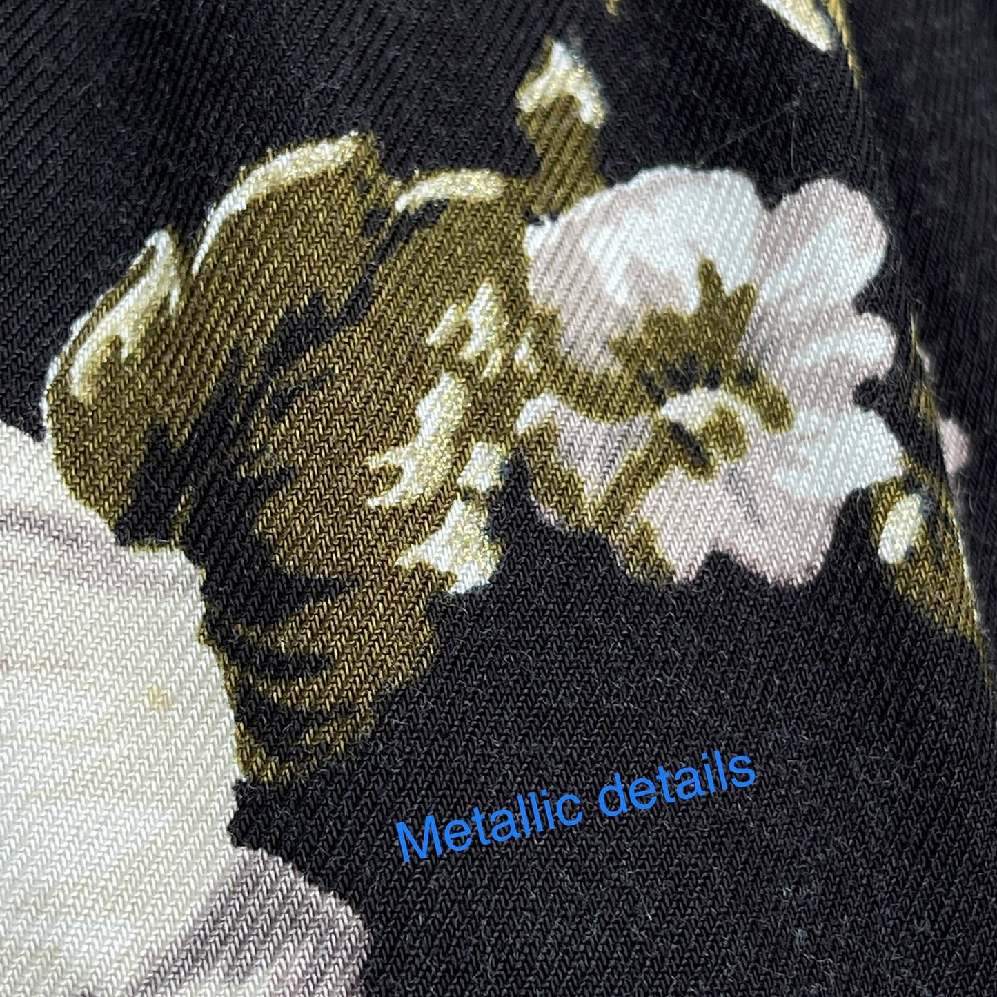 Vintage 90s Maxi Shirt Dress Black White Roses Long Sleeve Carole Little Size 8