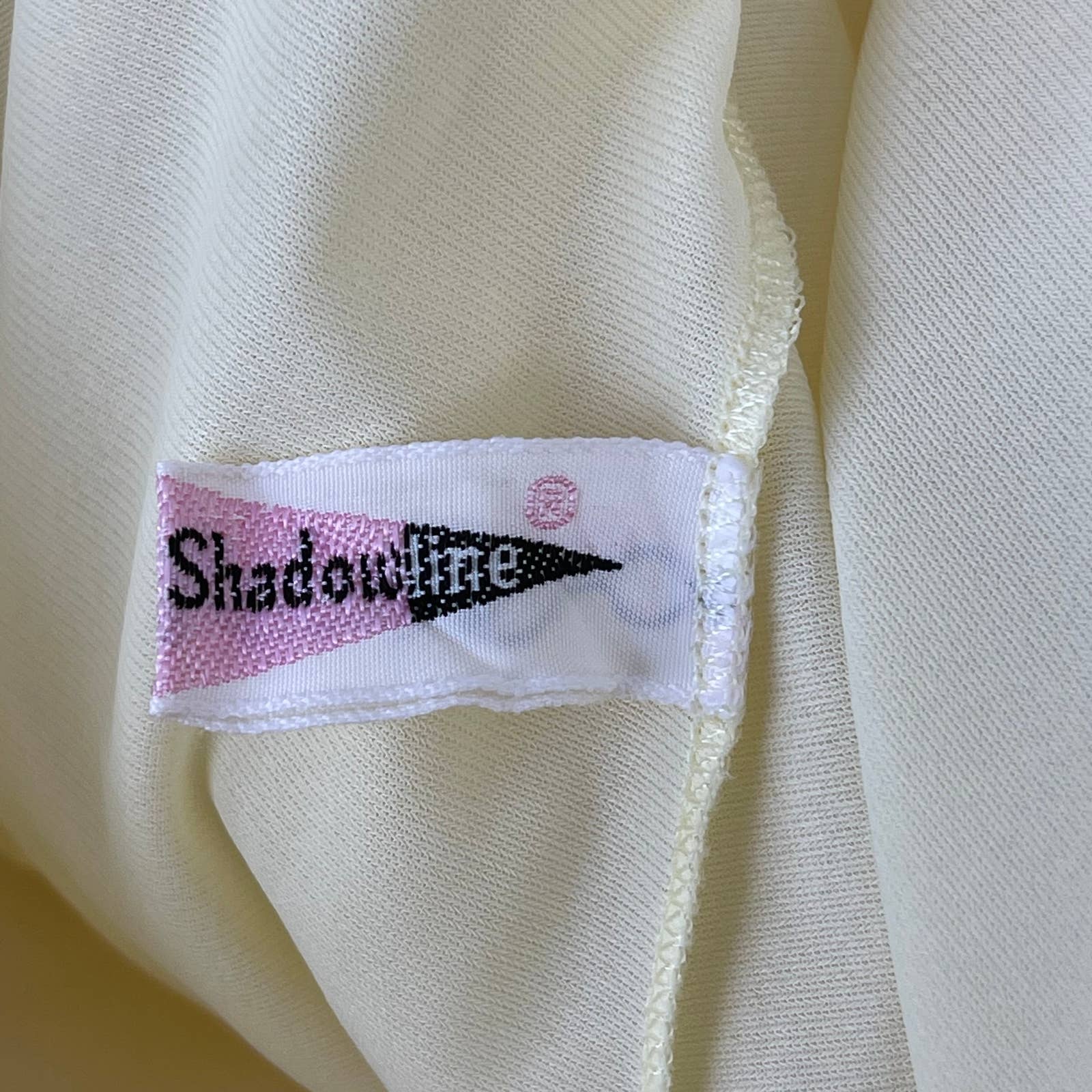 Shadow Line, Intimates & Sleepwear, Vintage Shadow Line Nylon White Trim Underwear  Panties Size 6